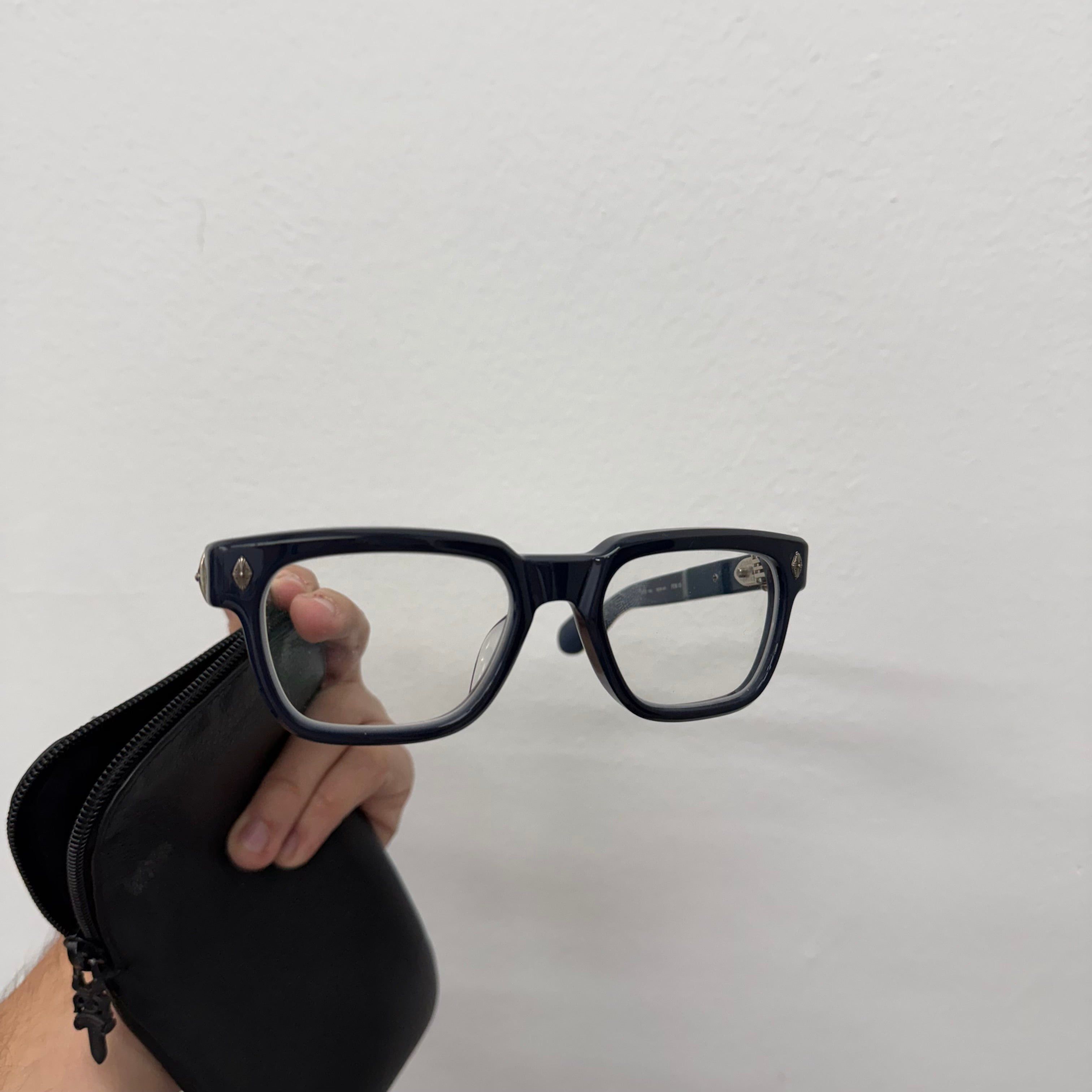 Chrome Hearts Chrome Hearts “Pen 15” Blue Glasses Clear Frames Size ONE SIZE - 9 Thumbnail