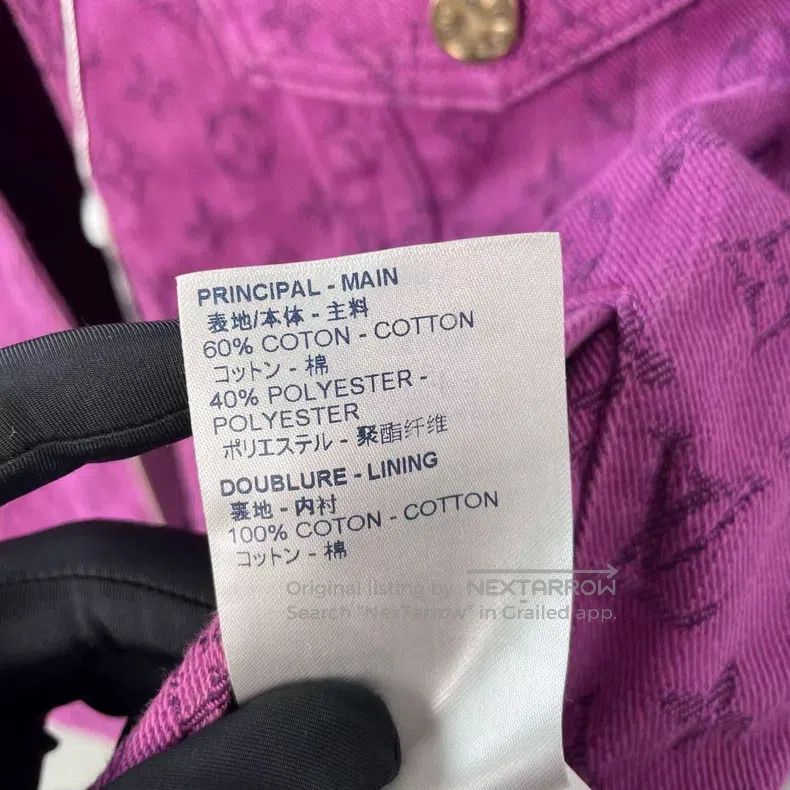 Louis Vuitton Louis Vuitton Full logo jacket Size US S / EU 44-46 / 1 - 6 Thumbnail