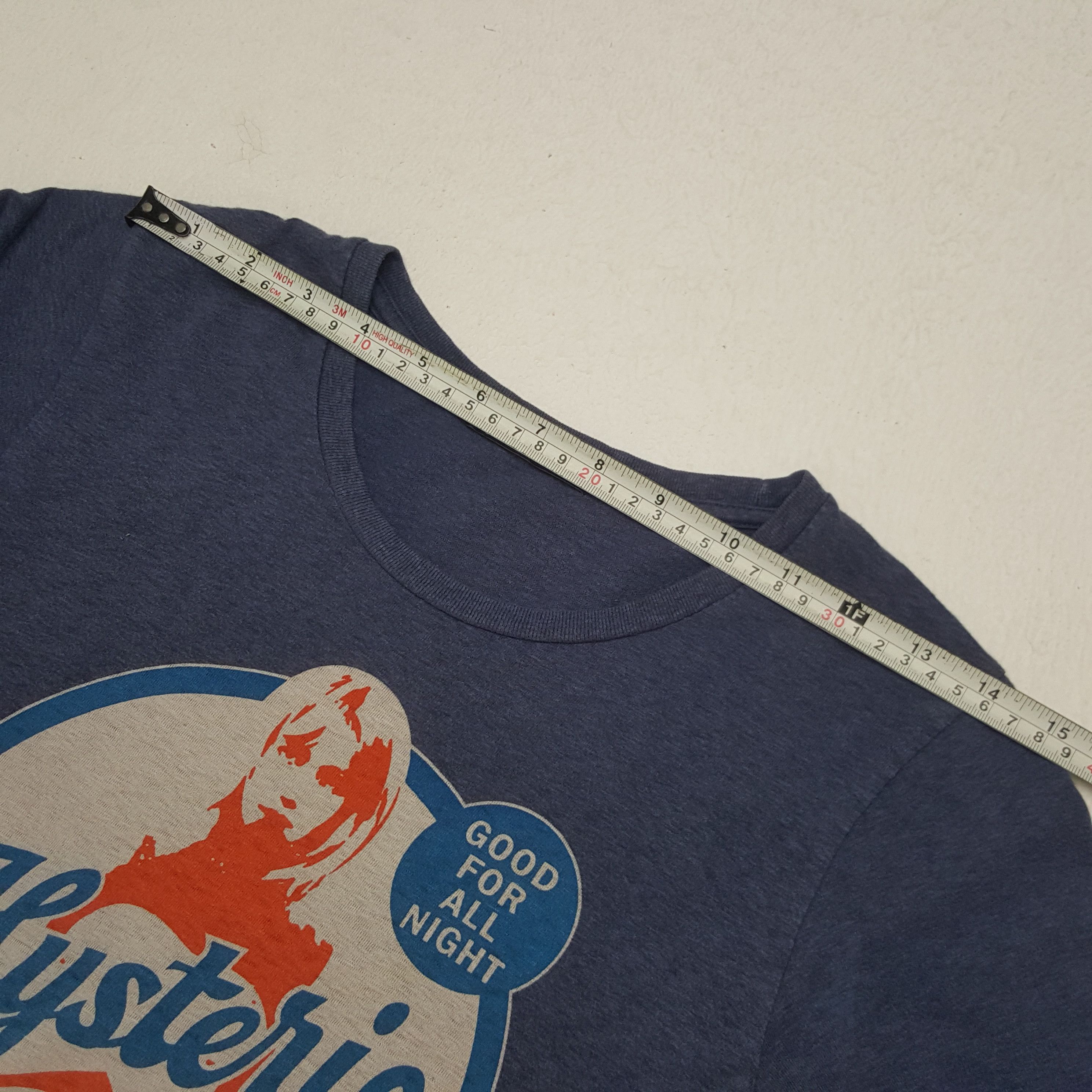 Hysteric Glamour × Vintage Vintage Hysteric Glamour Quarter Sleeve Tshirt Size XS / US 0-2 / IT 36-38 - 6 Thumbnail