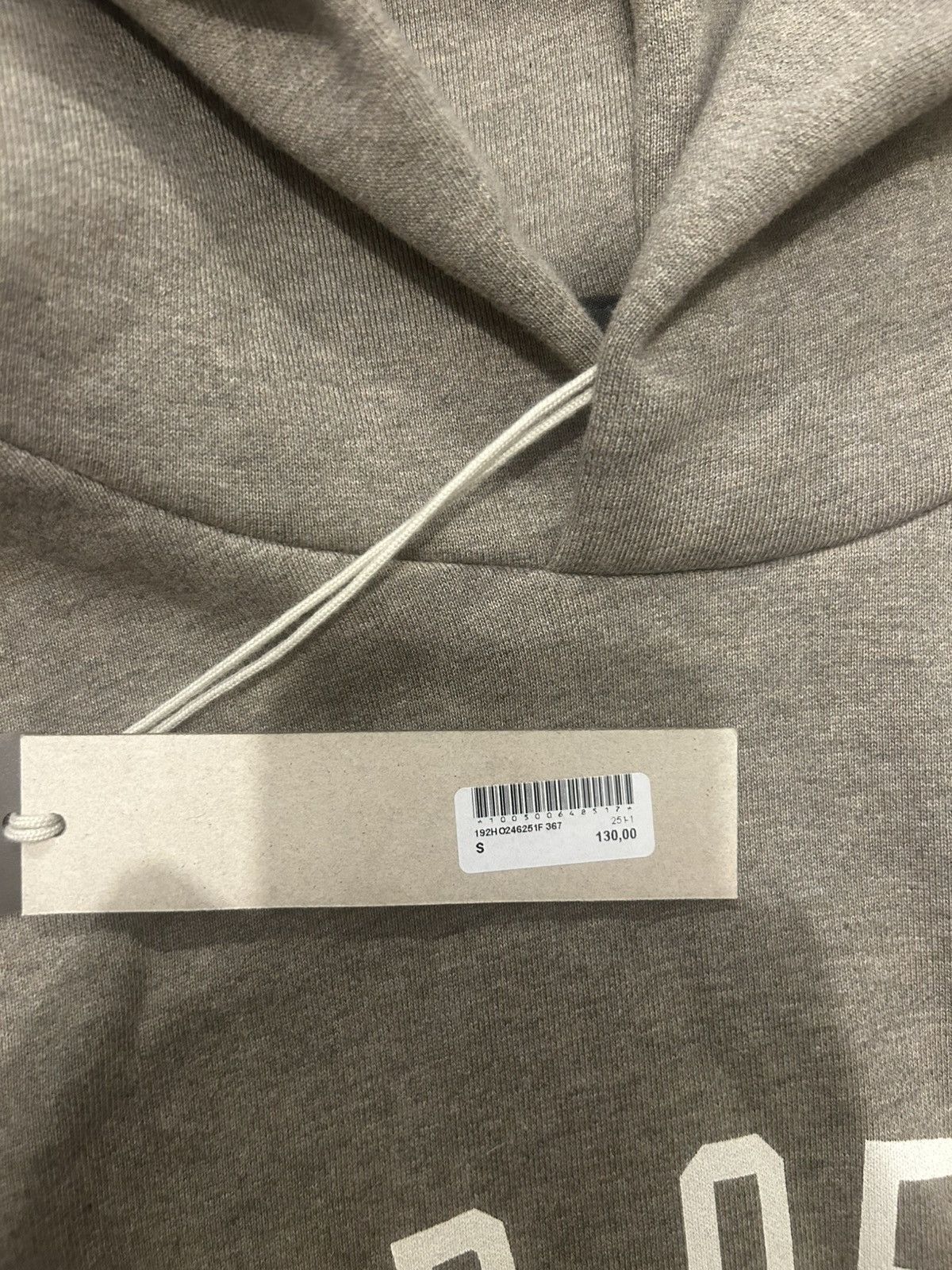 Fear of God Fear of God Essentials Logo Print Hoodie Size US S / EU 44-46 / 1 - 3 Thumbnail