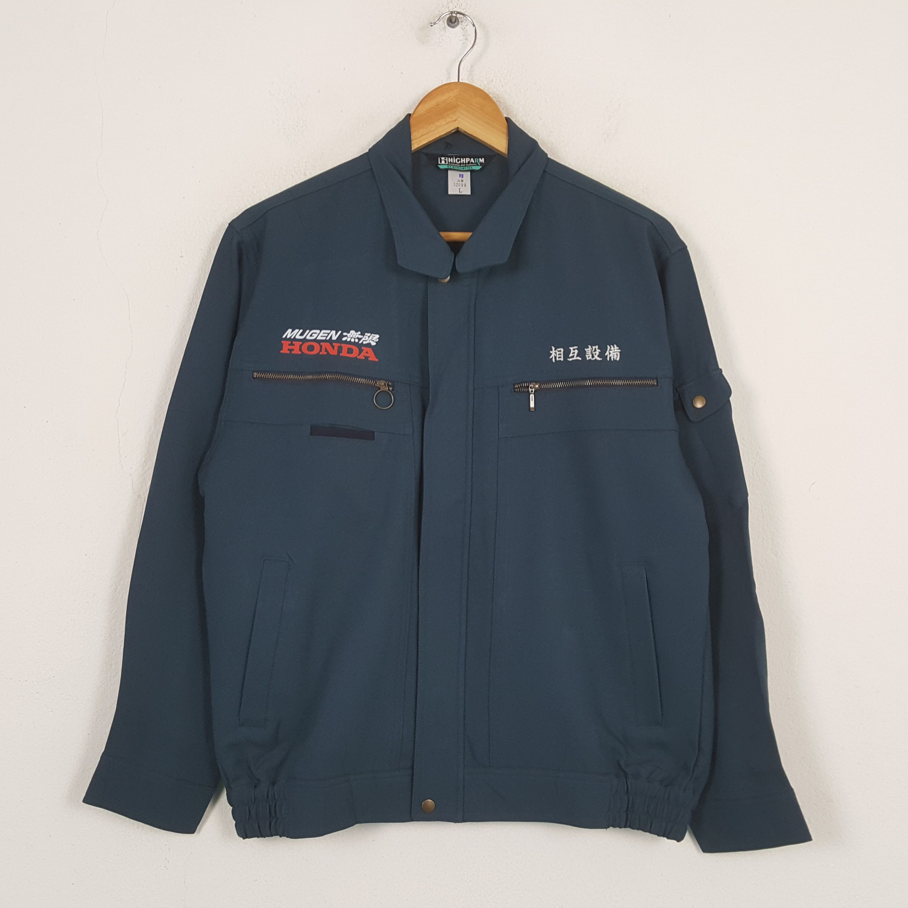 Japanese Brand × Vintage Vintage MUGEN HONDA Japan Racing Team Custom Jacket C289N27 Size US M / EU 48-50 / 2 - 3 Thumbnail