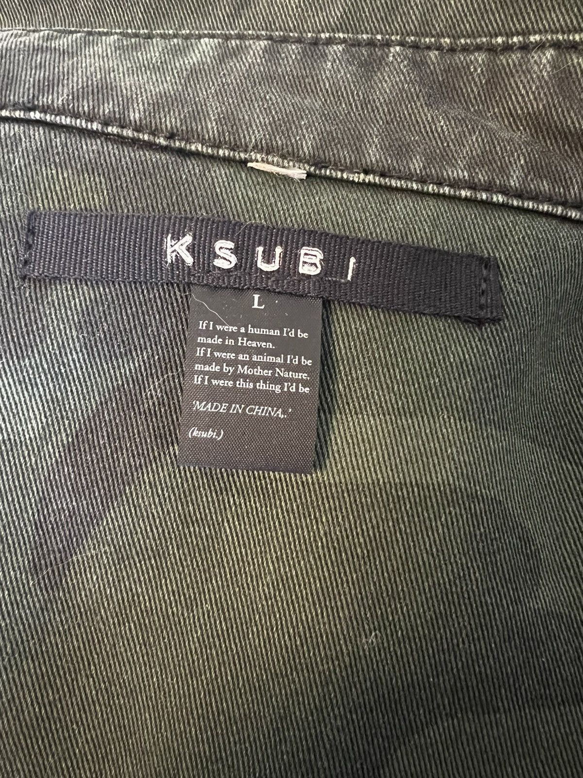 Ksubi Camo Denim Ksubi Jacket Size US L / EU 52-54 / 3 - 3 Thumbnail