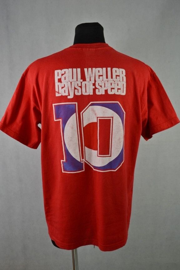 Band Tees × Vintage Vintage 2001 Paul Weller Days of Speed tee t-shirt L Size US L / EU 52-54 / 3 - 2 Thumbnail