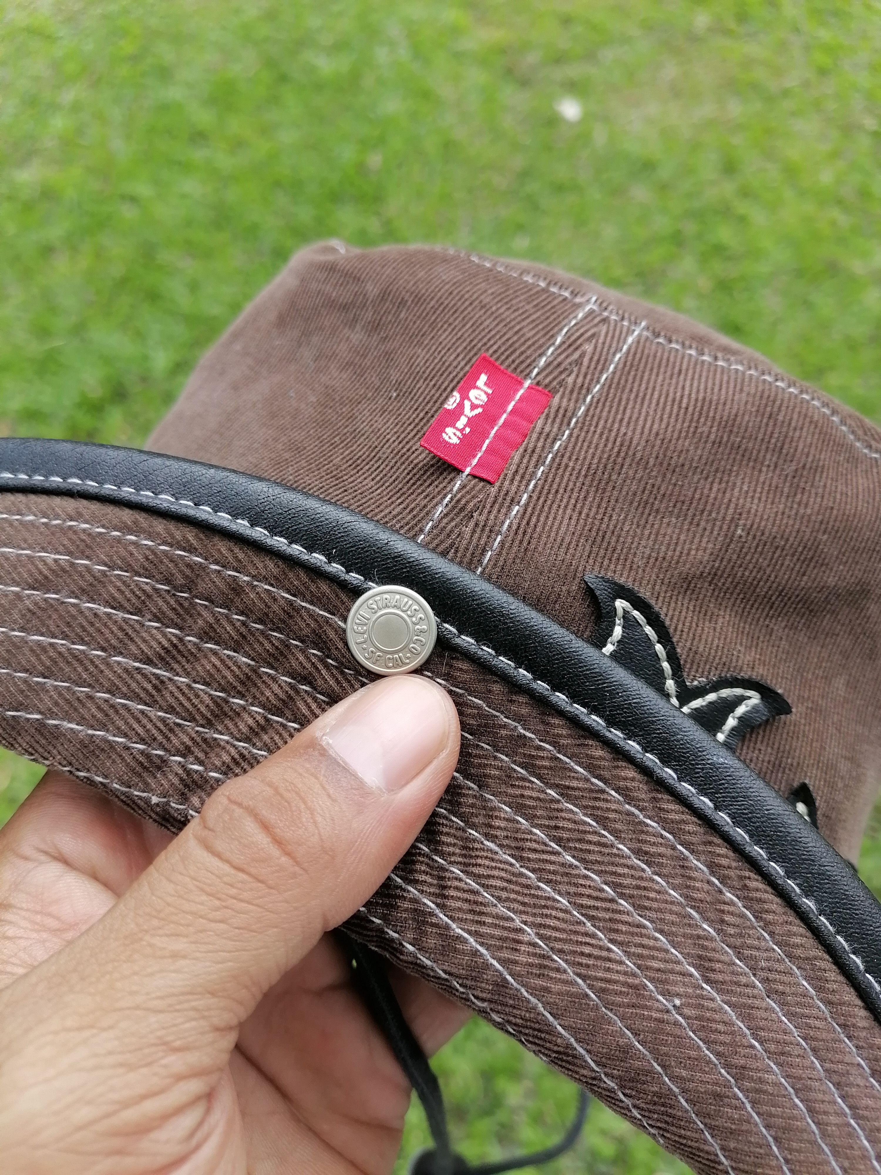 Levi's × Levi's Made & Crafted × Levi's Vintage Clothing Vintage Levi's Western Corduroy Bucket Hat Kids Size ONE SIZE - 7 Thumbnail