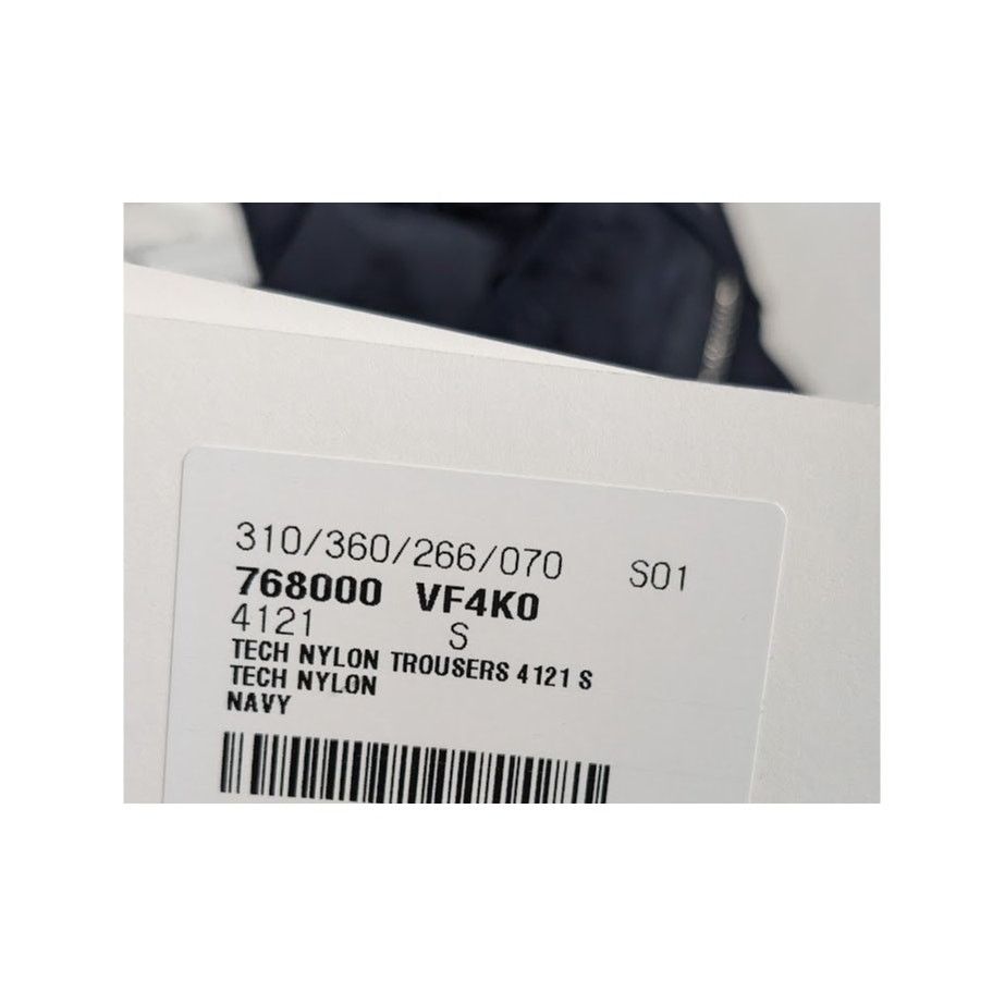Bottega Veneta o1rshd1 Tech Nylon Trousers in Navy Size US 30 / EU 46 - 20 Thumbnail