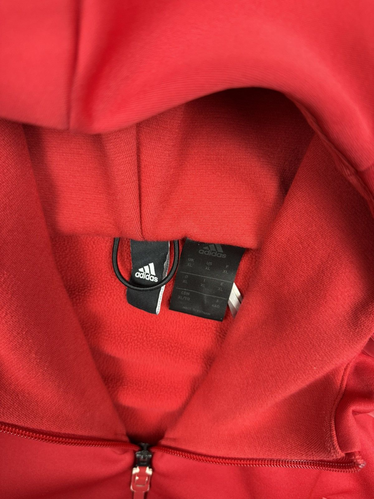 Adidas Vintage Adidas Manchester United Football ZNE Zip Hoodie Y2K Size US XL / EU 56 / 4 - 12 Thumbnail