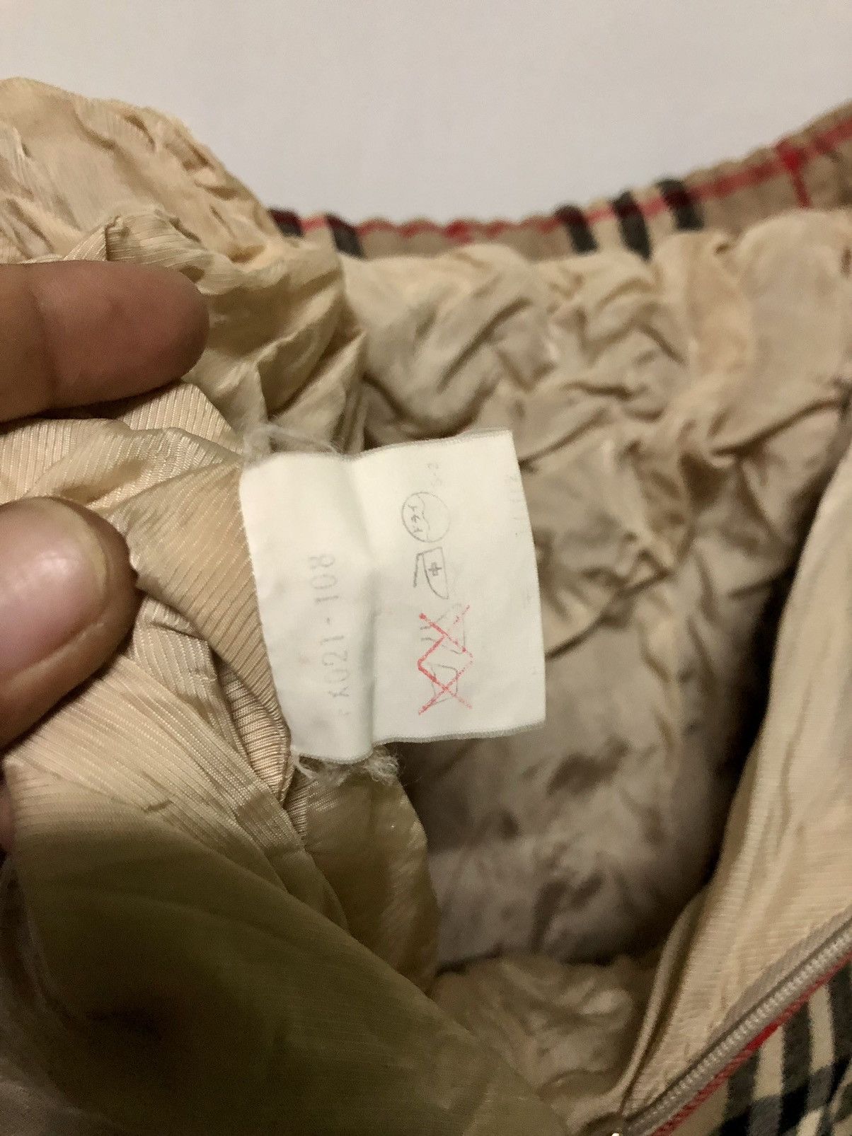 Burberry × Vintage Burberrys Nova Check Skirt Size 24" / US 00 / IT 34 - 8 Thumbnail