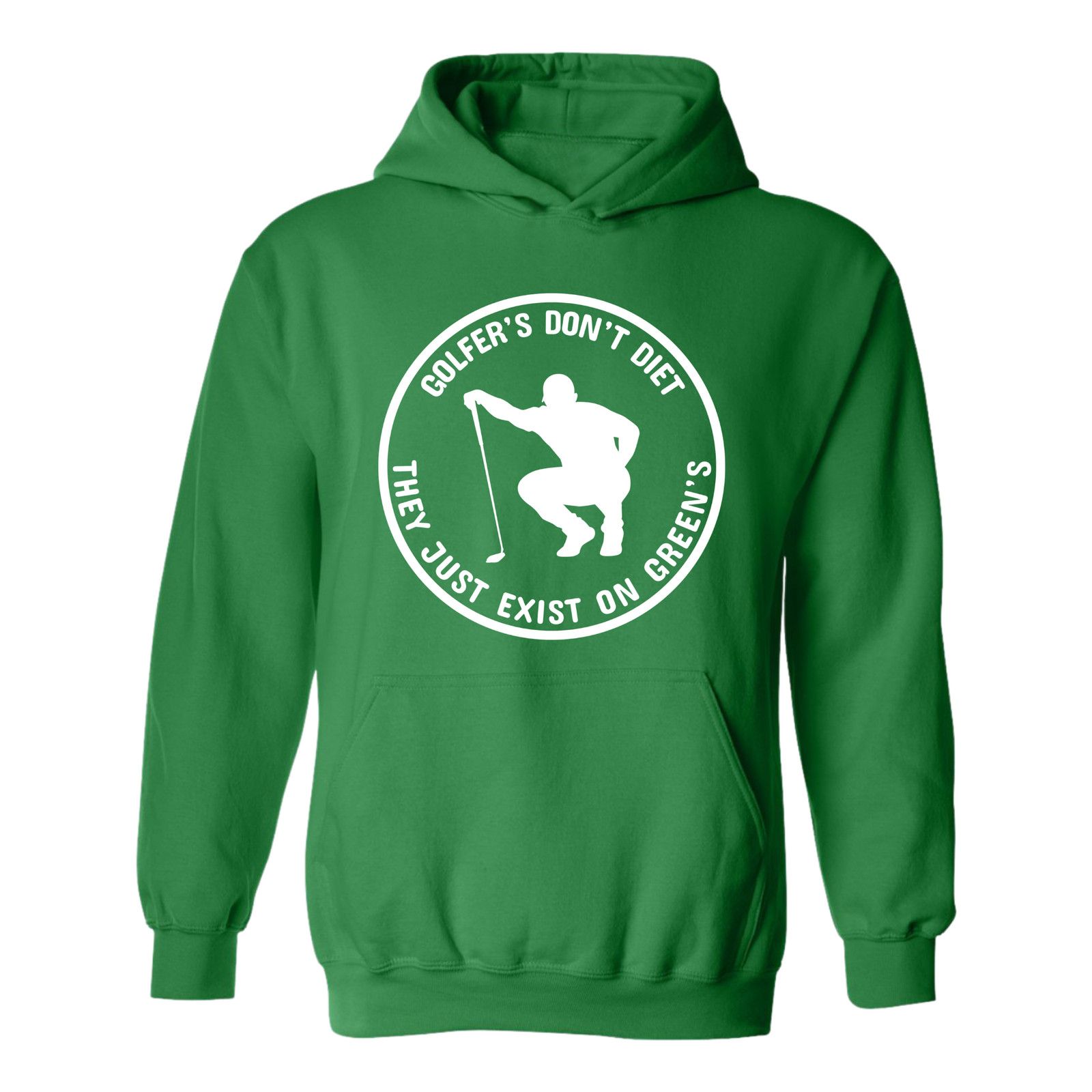 & Other Stories Golf Hoodie Golfers Don't Diet Funny Man Golfer Sweatshirt Size US L / EU 52-54 / 3 - 12 Thumbnail