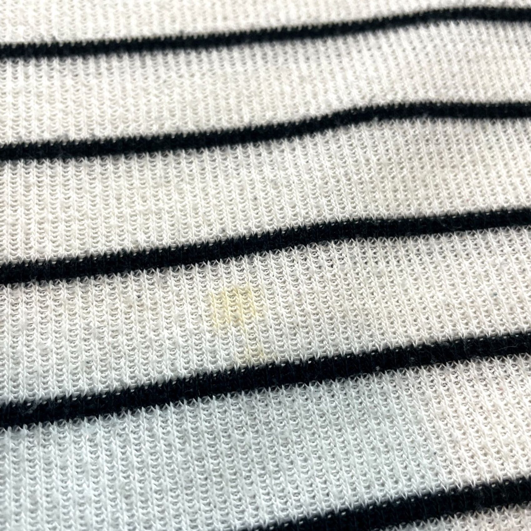 Vintage VINTAGE Unbranded Shirt Womens 28W Plus White Black Striped Short Sleeve Square Neck T-Shirt Casual Womens Size 4XL / US 24-26 - 4 Thumbnail