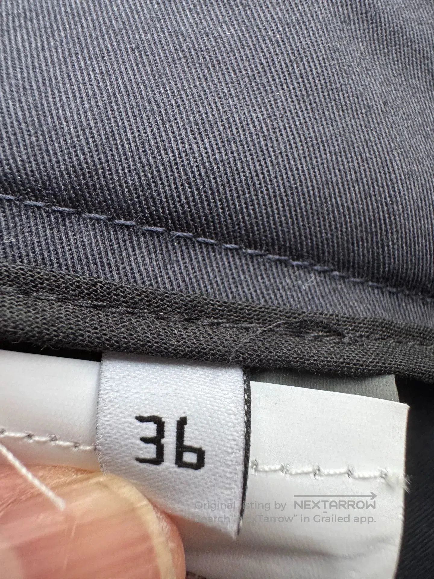 Balenciaga Balenciaga Dark Blue Tailored Shorts. Size 35" - 5 Thumbnail