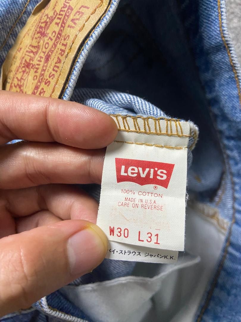 Levi's Levis Strauss Co. Regular Fit Denim Jeans (150) Size US 26 / EU 42 - 4 Thumbnail