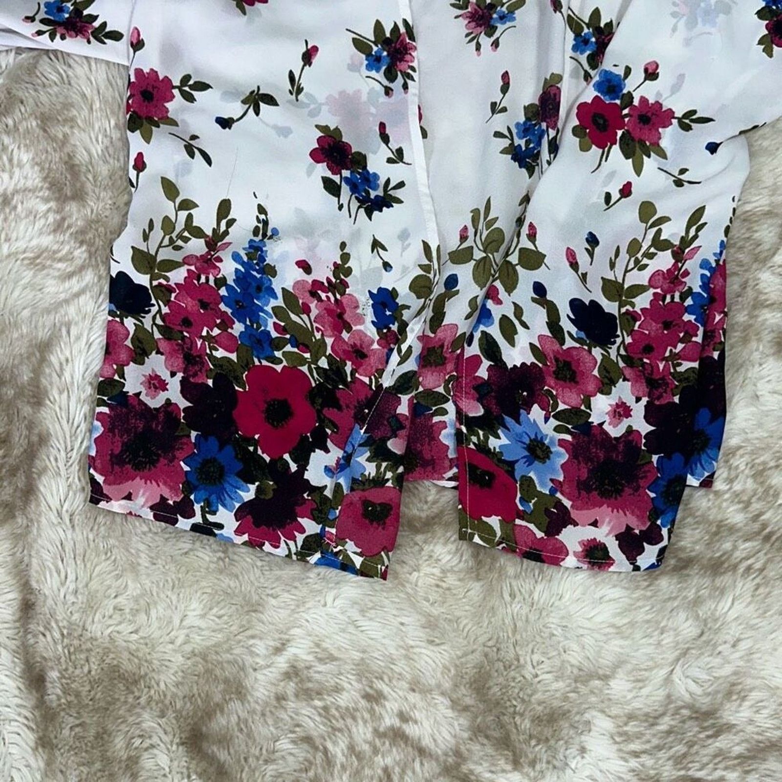 Other LA Hearts Floral Print Draped Coverup | Sz OS Size ONE SIZE - 4 Thumbnail