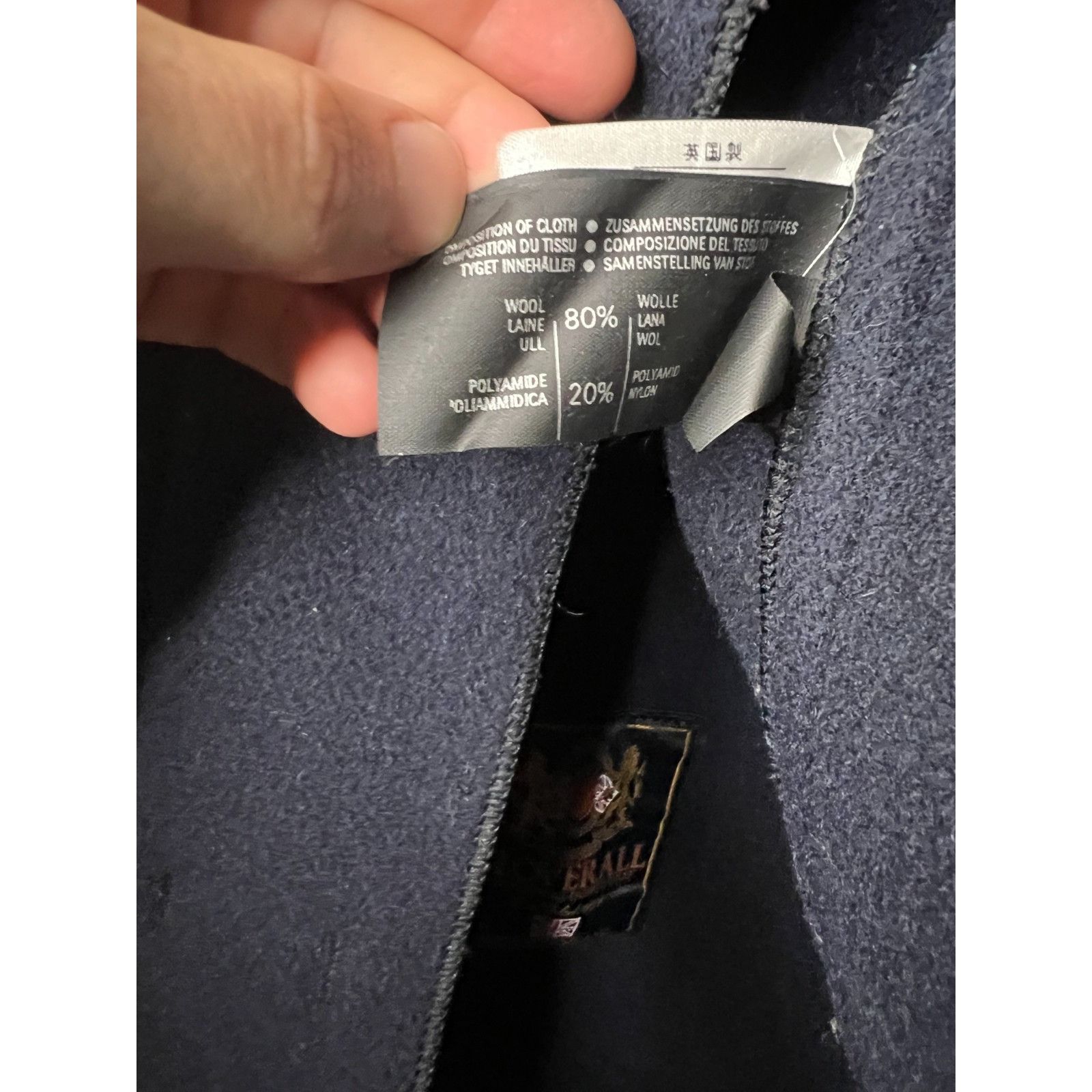 Gloverall VTG Gloverall Original English Duffle Coat Hooded Blue Toggl Size XL / US 12-14 / IT 48-50 - 5 Thumbnail