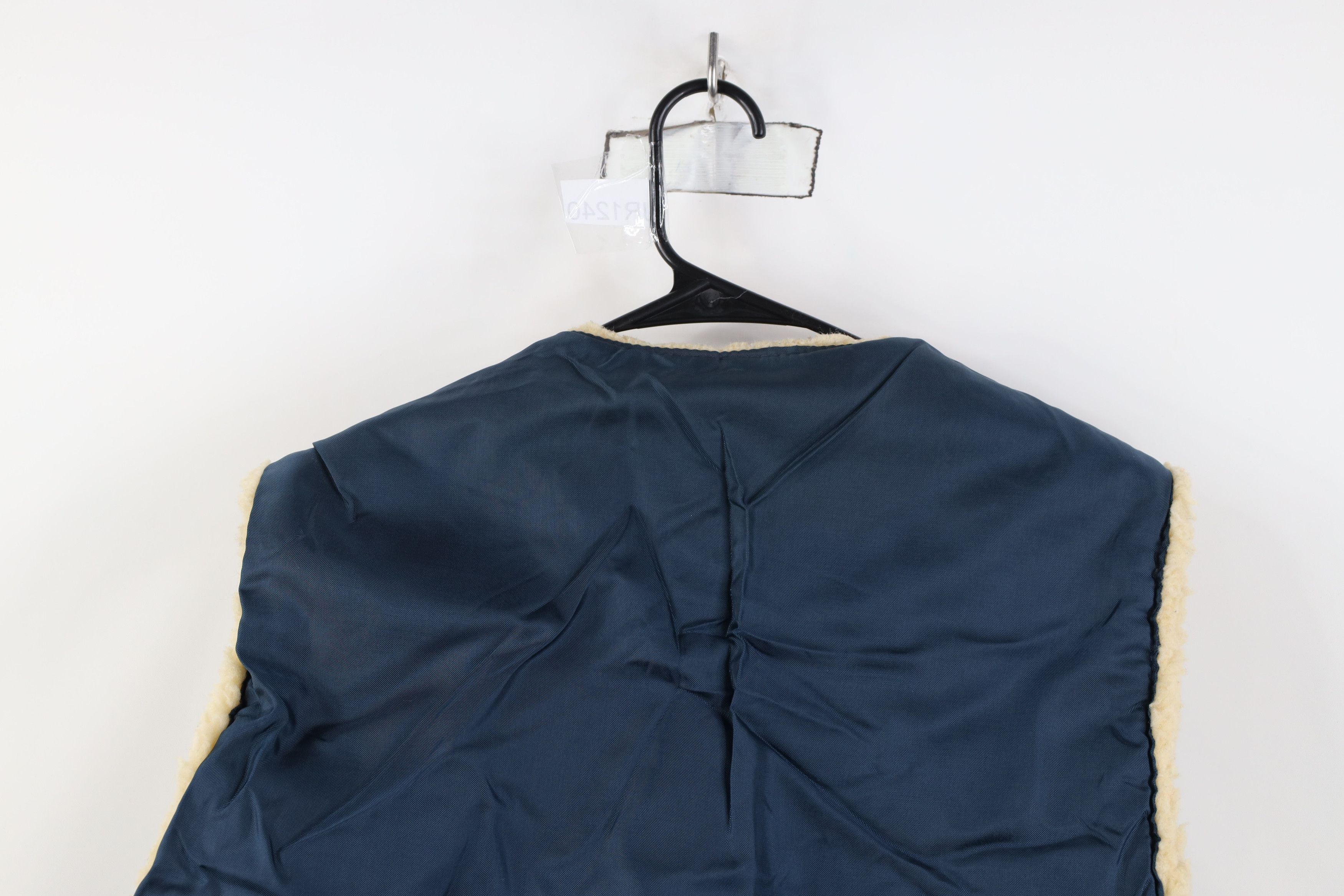 Vintage Vintage 60s 70s Streetwear Pile Fleece Lined Vest Jacket Size US L / EU 52-54 / 3 - 11 Thumbnail