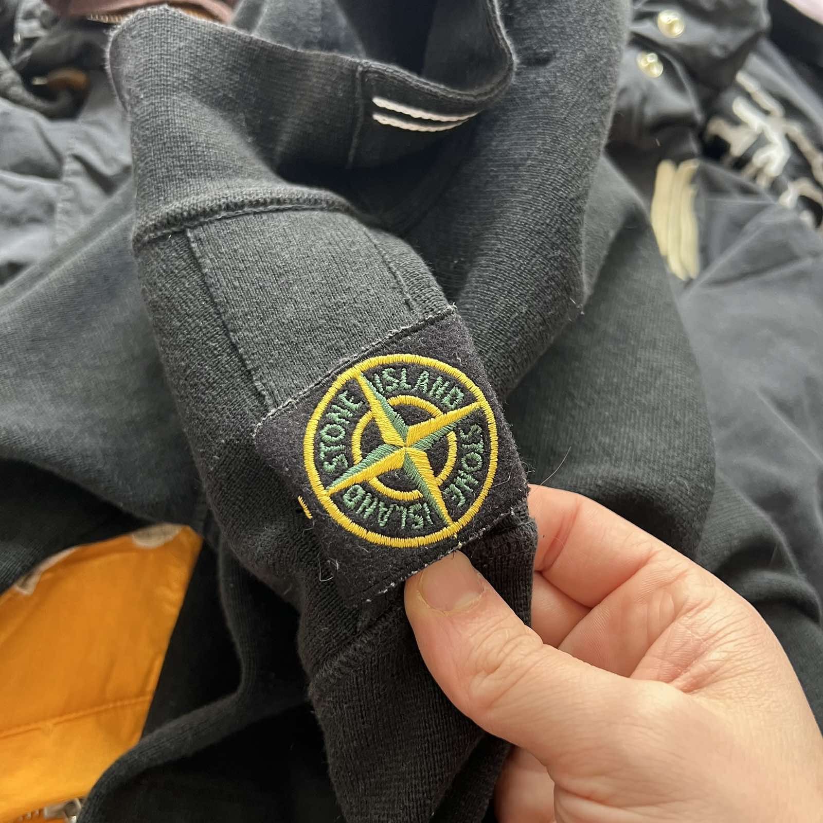 Stone Island VTG 90s Stone Island Designer Quarter Zip Sweatershirt Sz L Size US L / EU 52-54 / 3 - 9 Thumbnail