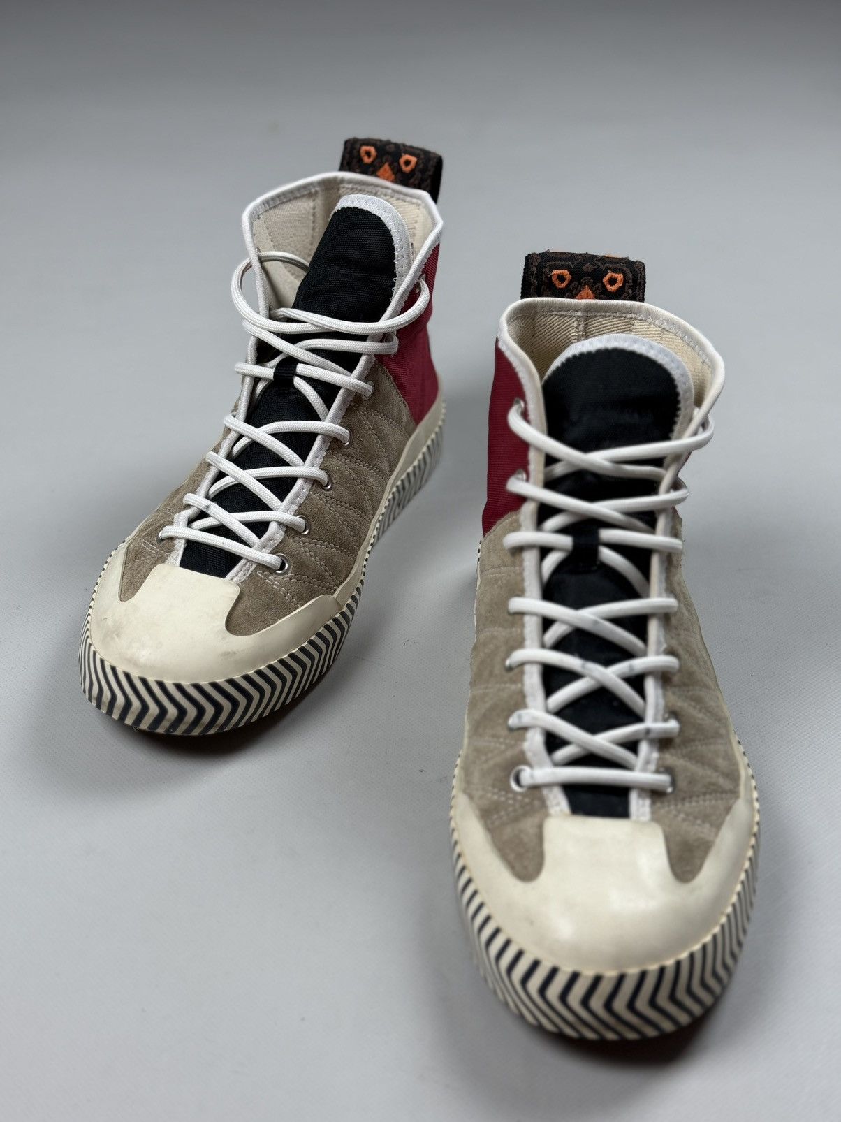 Acne Studios Acne Studios FW17 Connor High Top Sneakers Shoes Size 44 Size US 10 / EU 43 - 8 Thumbnail