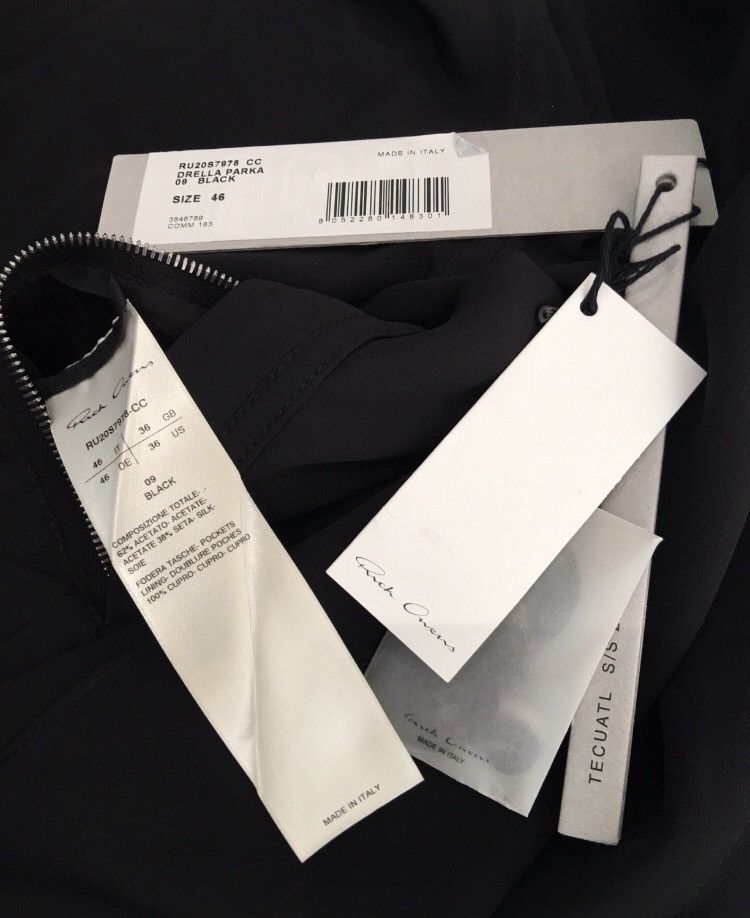 Rick Owens Rick Owens wears windbreakers on both sides of the main Size US S / EU 44-46 / 1 - 6 Thumbnail
