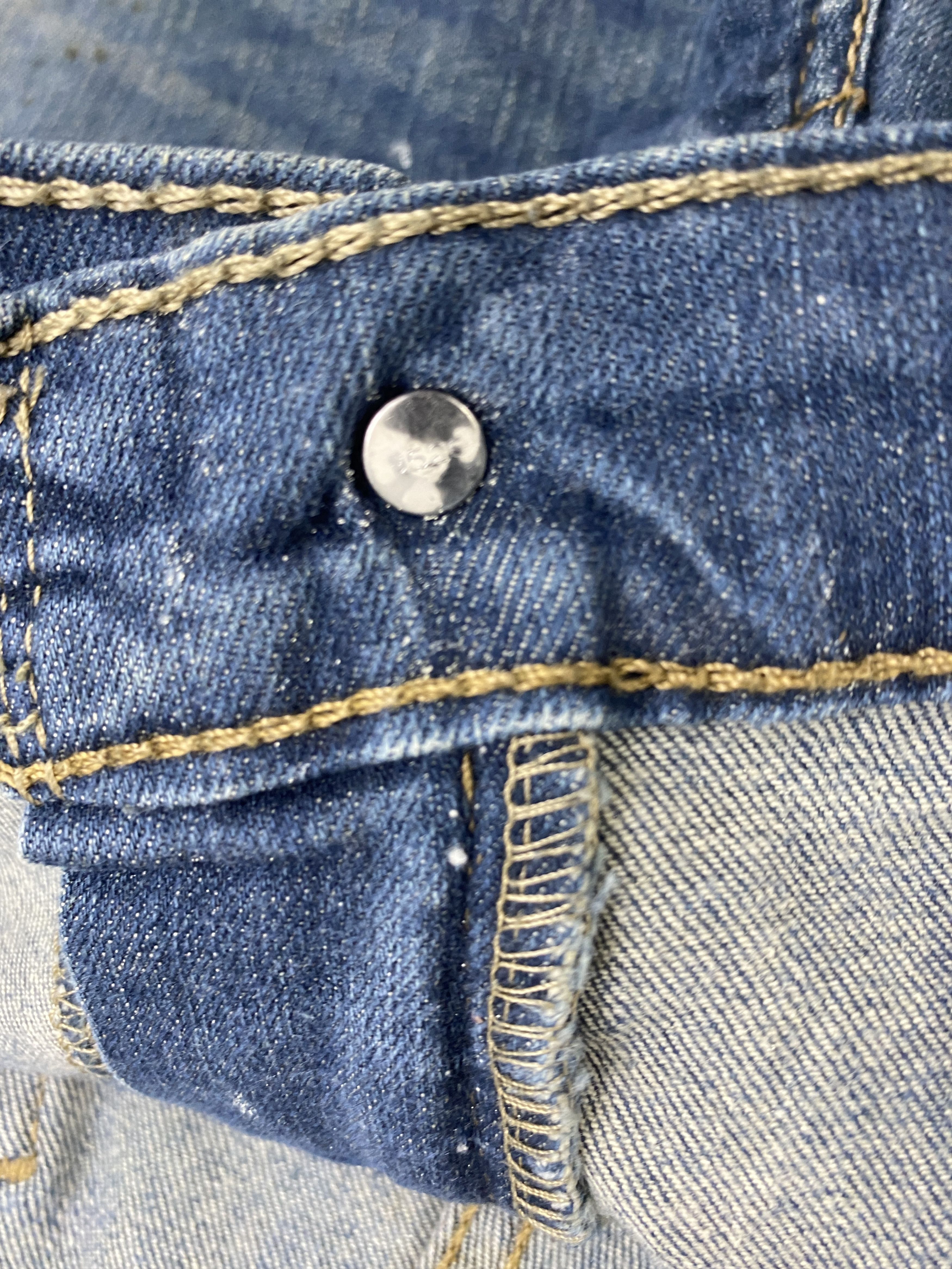 Levi's × Vintage Splatter Paint Vintage Levis 513 Denim Jeans Size US 36 / EU 52 - 12 Thumbnail