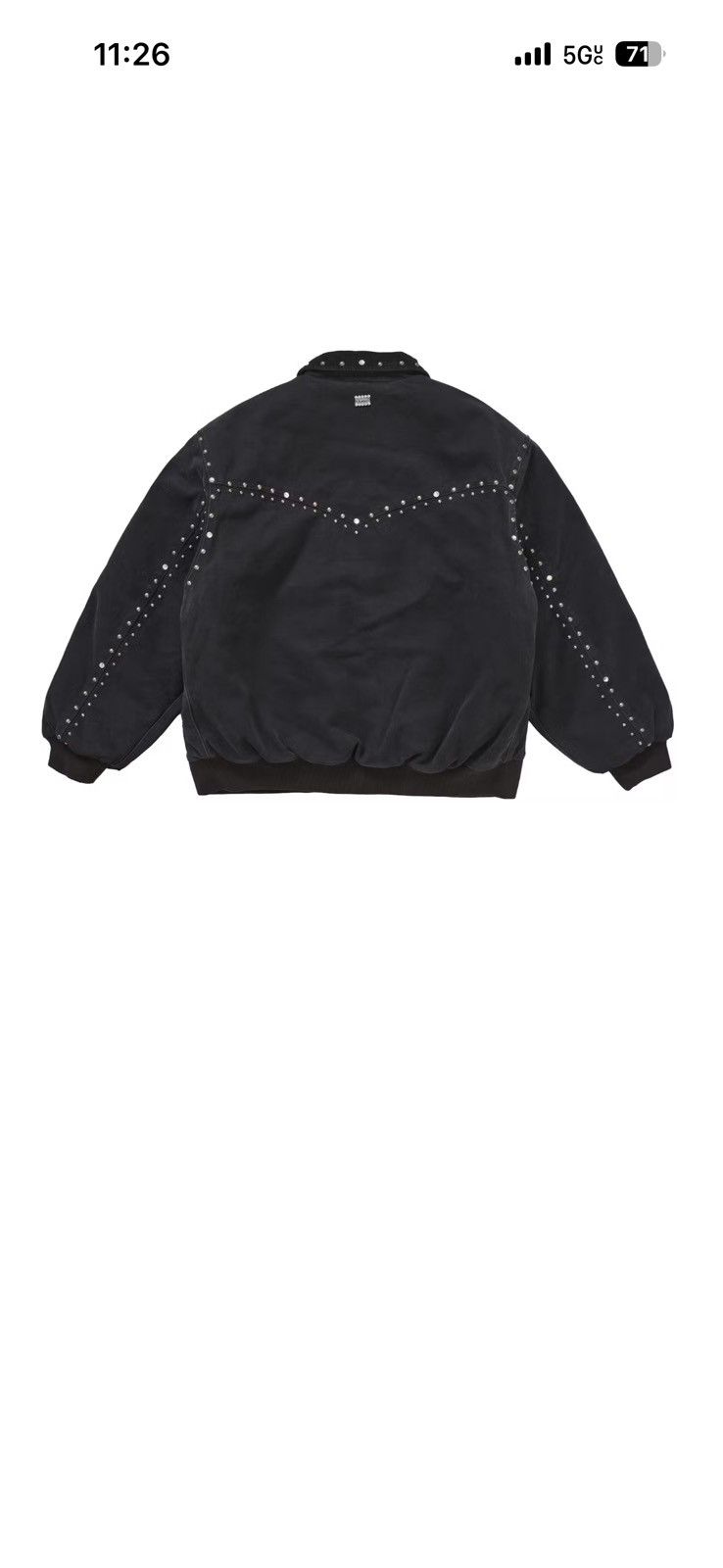 ミュージシャン STUDDED WORK JACKET ミュージシャン STUDDED WORK