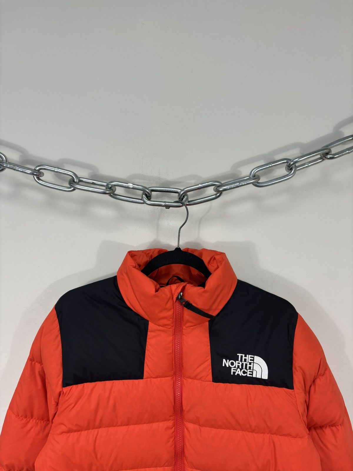 The North Face The North Face 700 Orange Retro Nuptse Down Puffer Jacket Size US S / EU 44-46 / 1 - 6 Thumbnail