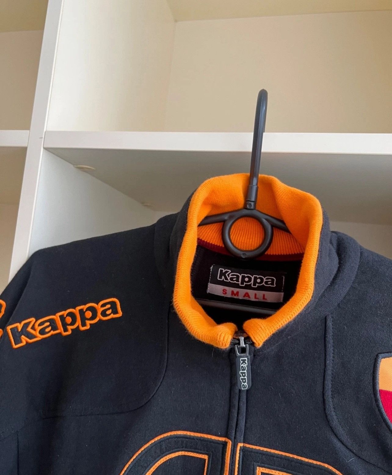 Kappa Vintage Kappa AS Roma Football Jacket Soccer Track Top Size US S / EU 44-46 / 1 - 9 Thumbnail