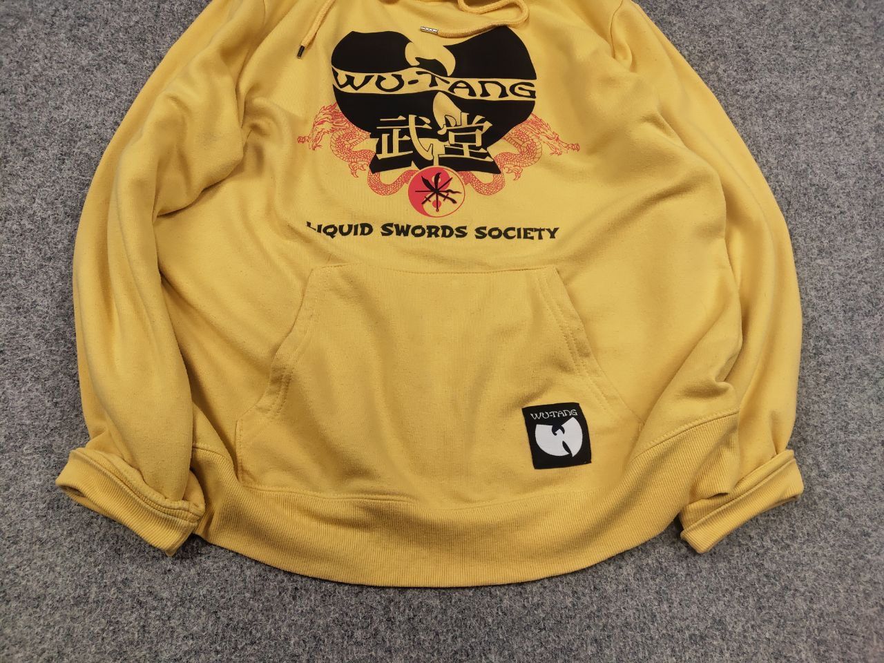 Wu-Tang Clan Wu Tang Clan liquid swords society Logo Hoodie Vintage Size US XL / EU 56 / 4 - 6 Thumbnail