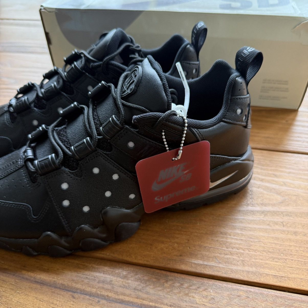 Nike × Supreme IM4283 001 - Supreme x SB x Nike Air Max 2 CB '94 'Black' Size US 11 / EU 44 - 5 Thumbnail