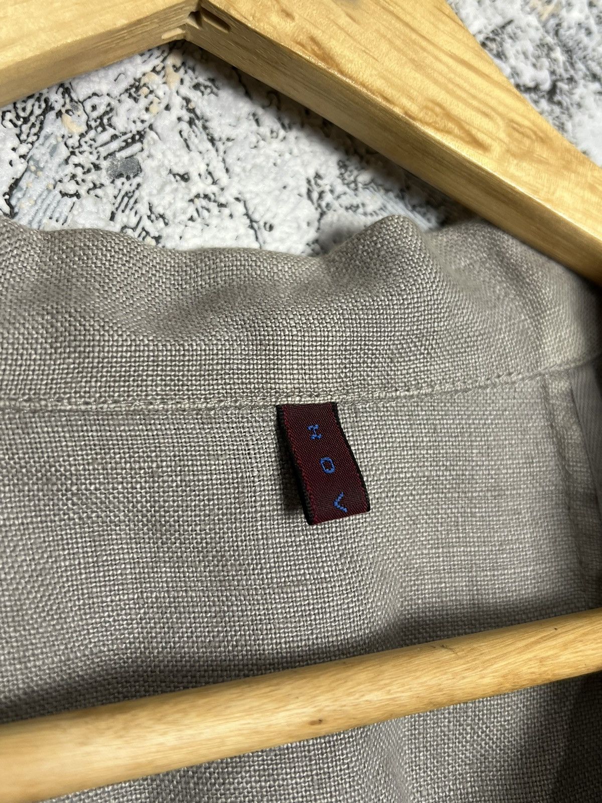 Designer × Vintage Katharina Hovman Women's Light Linen Jacket Blazer Size 36 Size XS / US 0-2 / IT 36-38 - 5 Thumbnail