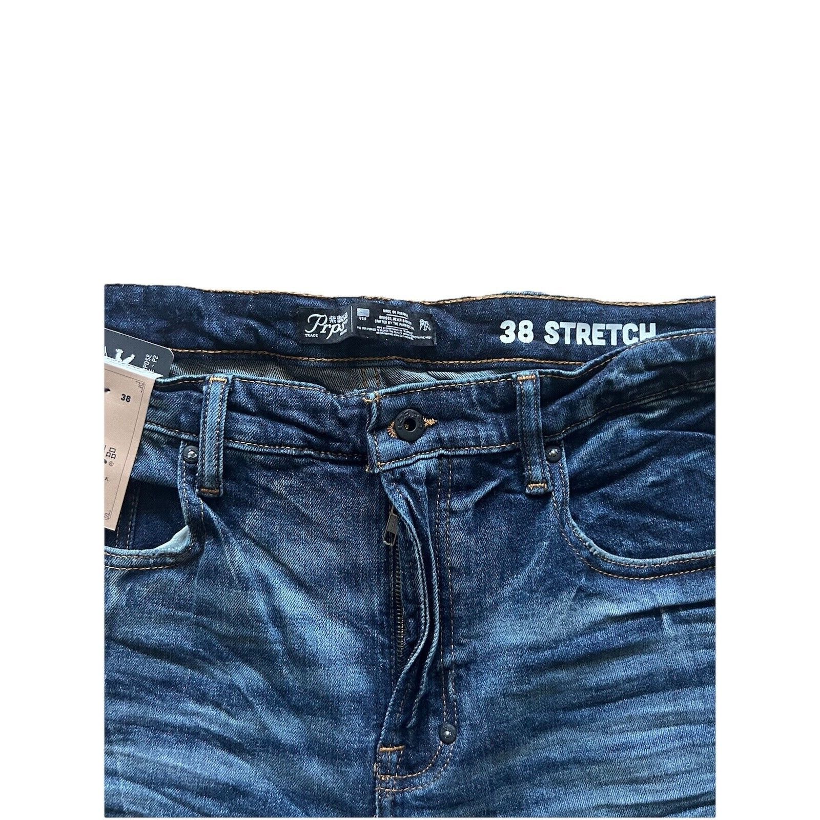 Prps PRPS Cayenne Skinny Fit Men's Stretch Jeans Blue Size 38/32 Size US 38 / EU 54 - 8 Thumbnail