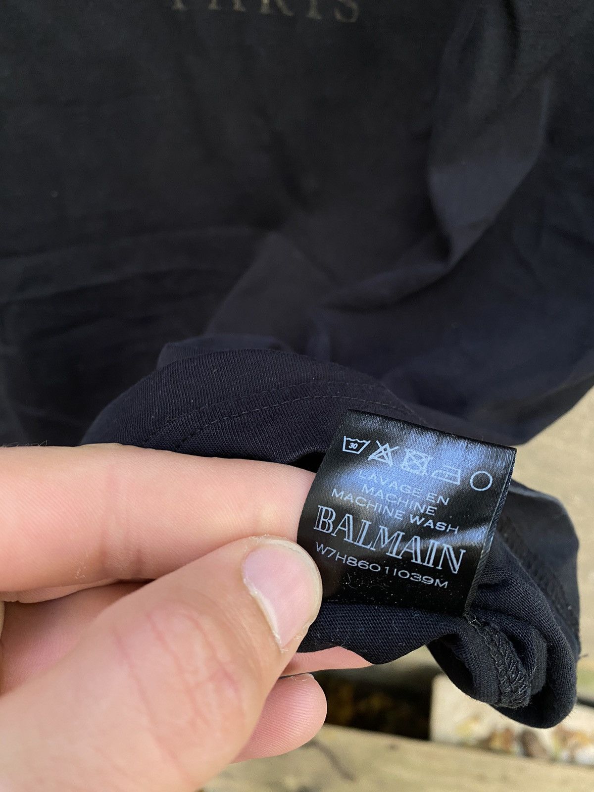 Balmain Balmain Logo T-Shirt Size US M / EU 48-50 / 2 - 4 Thumbnail