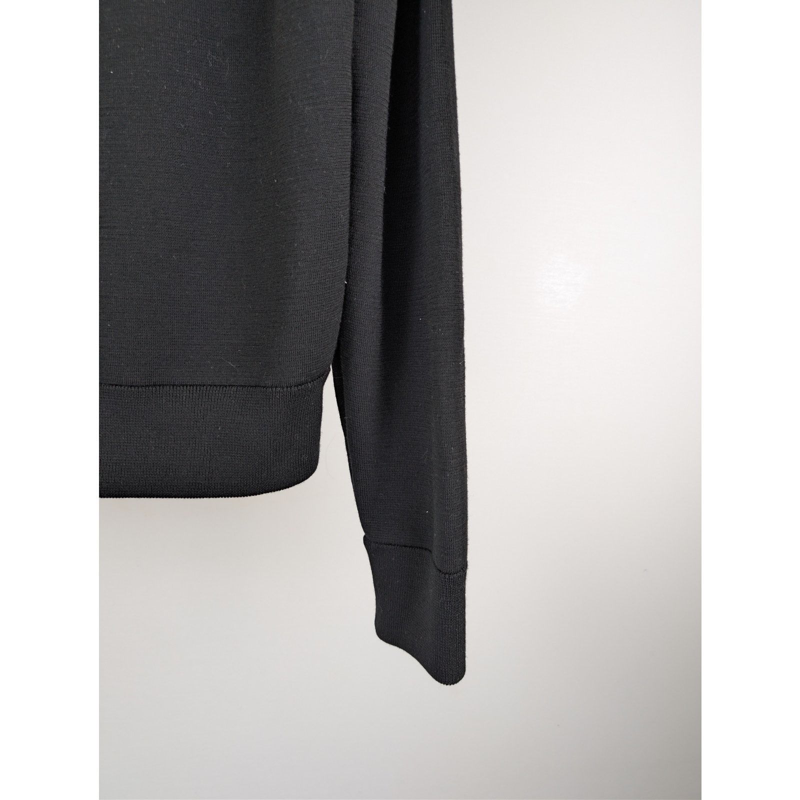 Tom Ford o1rshd1 CC20 Panelled Merino Wool and Suede Zip-Up Hoodie Size US M / EU 48-50 / 2 - 14 Thumbnail