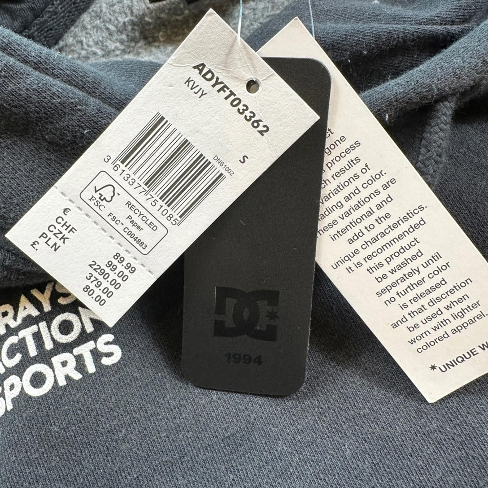 Other DC Shoes Graystone Action Sports Hoodie Gray Mens S Hooded Size US S / EU 44-46 / 1 - 4 Thumbnail