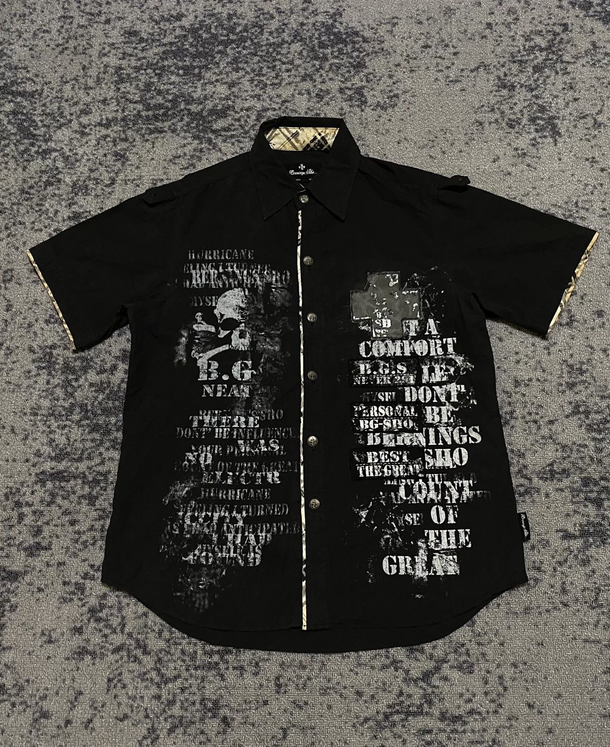Hysteric Glamour Y2k Berning sho skull ifsixwasnine Shirt Size US M / EU 48-50 / 2 - 1 Thumbnail