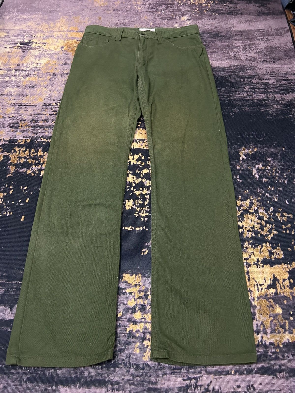 Filson Filson Army Green Sun Faded Pants Size US 33 - 5 Thumbnail