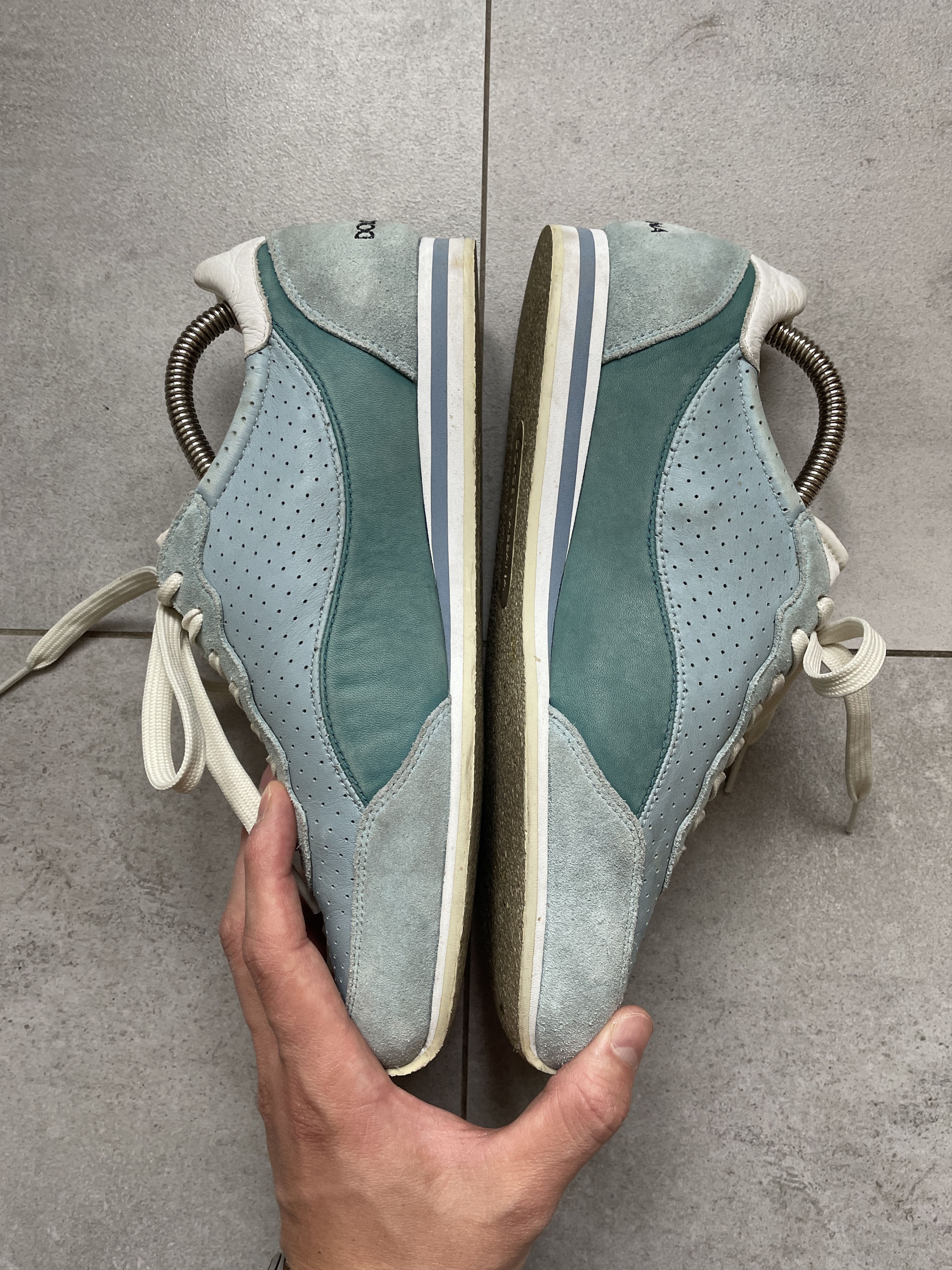 Dolce & Gabbana Y2K DOLCE GABBANA BABY BLUE TRAINERS SNEAKERS Size US 9 / EU 42 - 3 Thumbnail