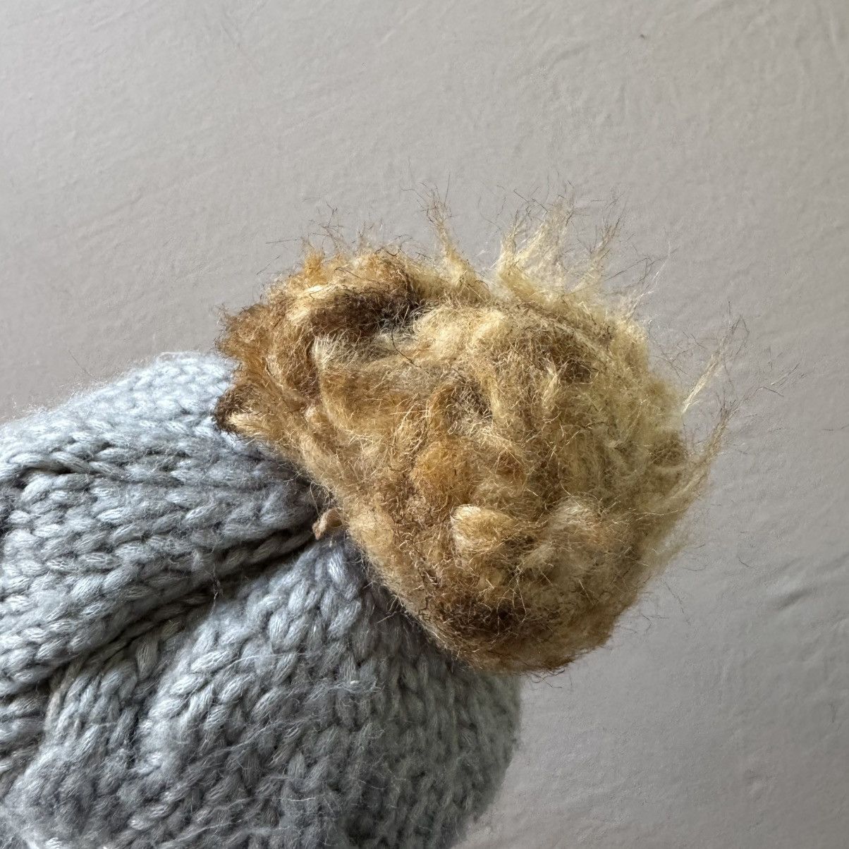 Other Turtle Fur Wave Knit Pom Beanie Size ONE SIZE - 7 Thumbnail