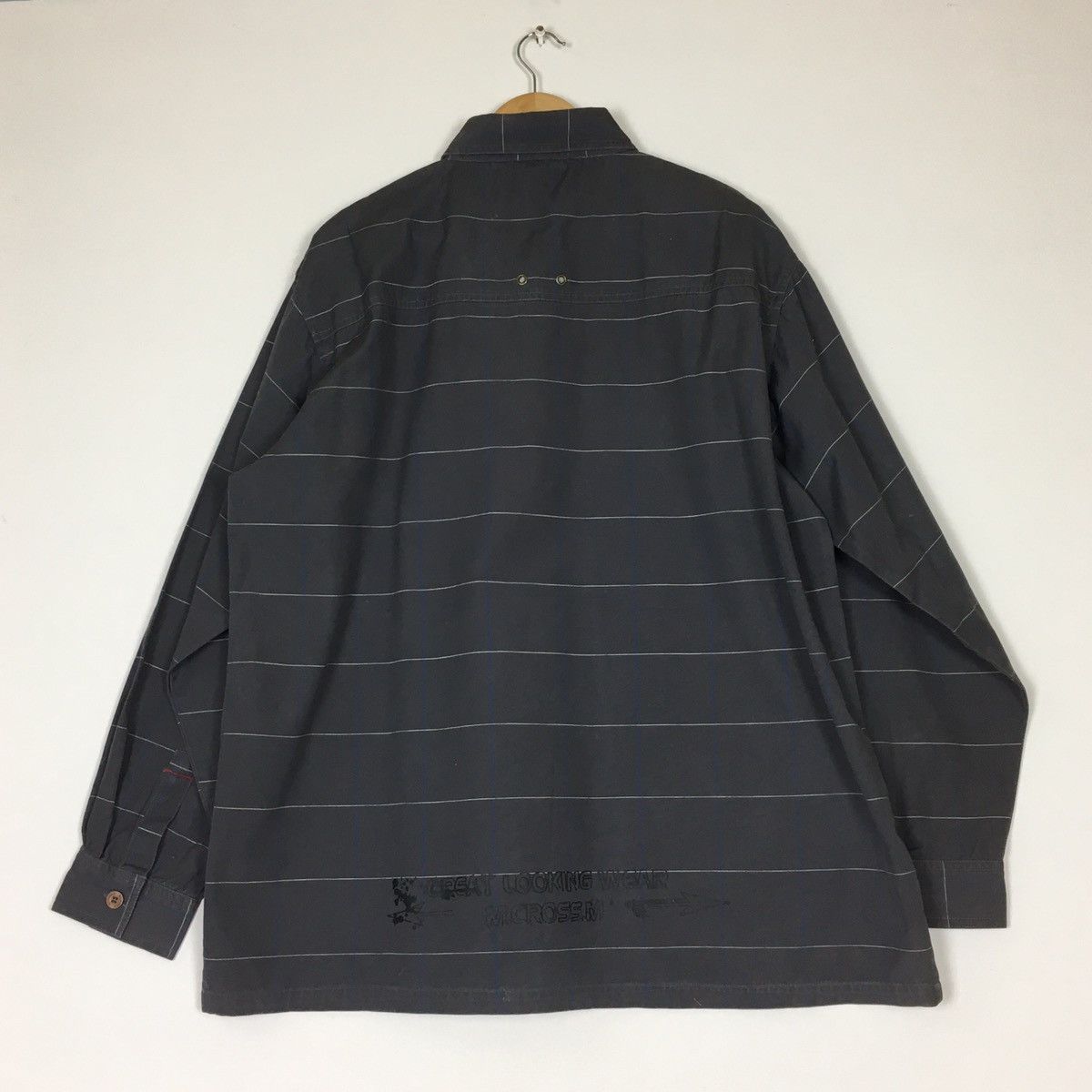 Japanese Brand Vintage M Cross M Streetwear Plaid Button Down Size US L / EU 52-54 / 3 - 10 Thumbnail