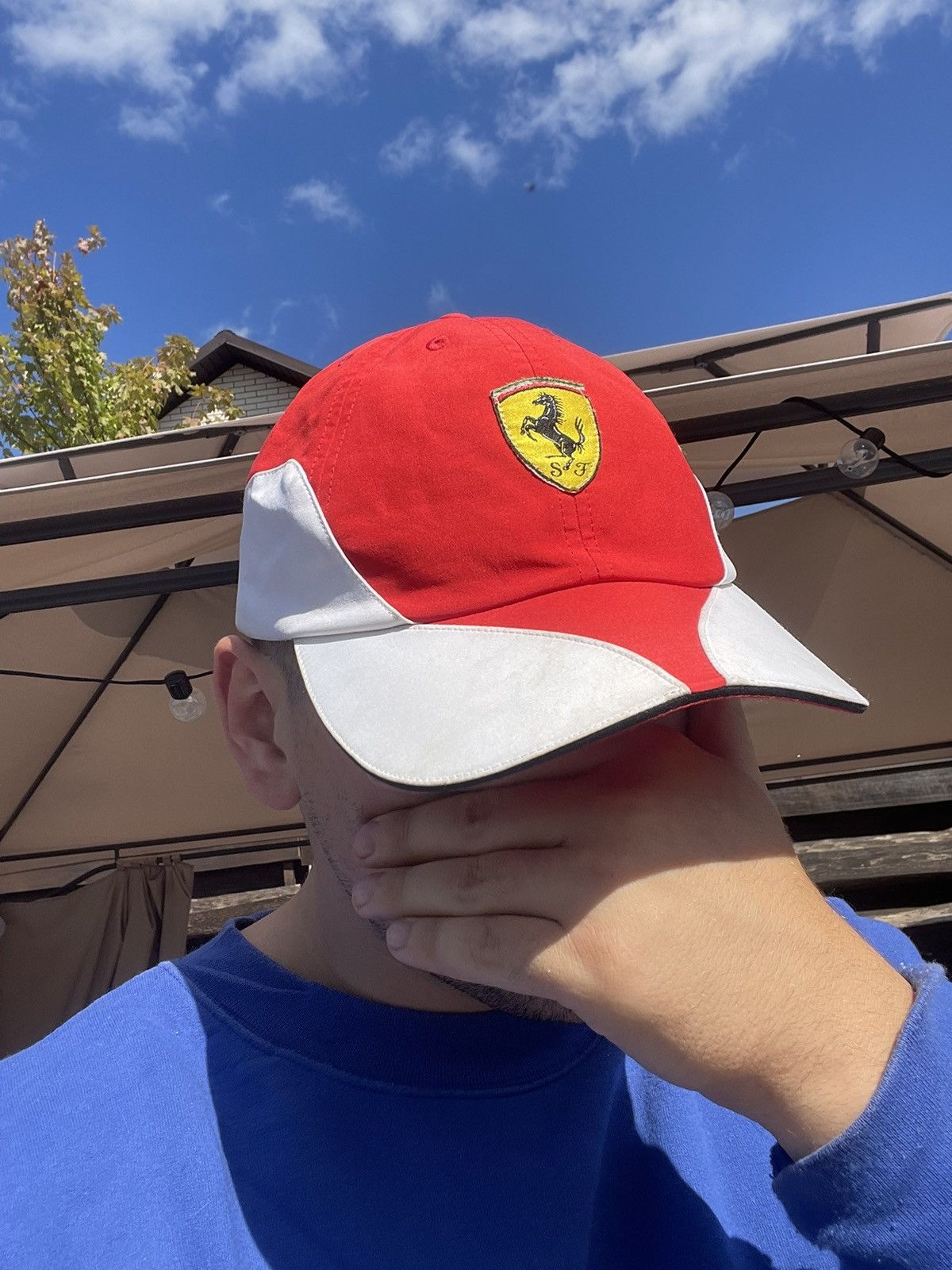 Ferrari × Puma × Vintage Y2K Puma Ferrari Vintage Racing Formula 1 red cap Size ONE SIZE - 14 Thumbnail