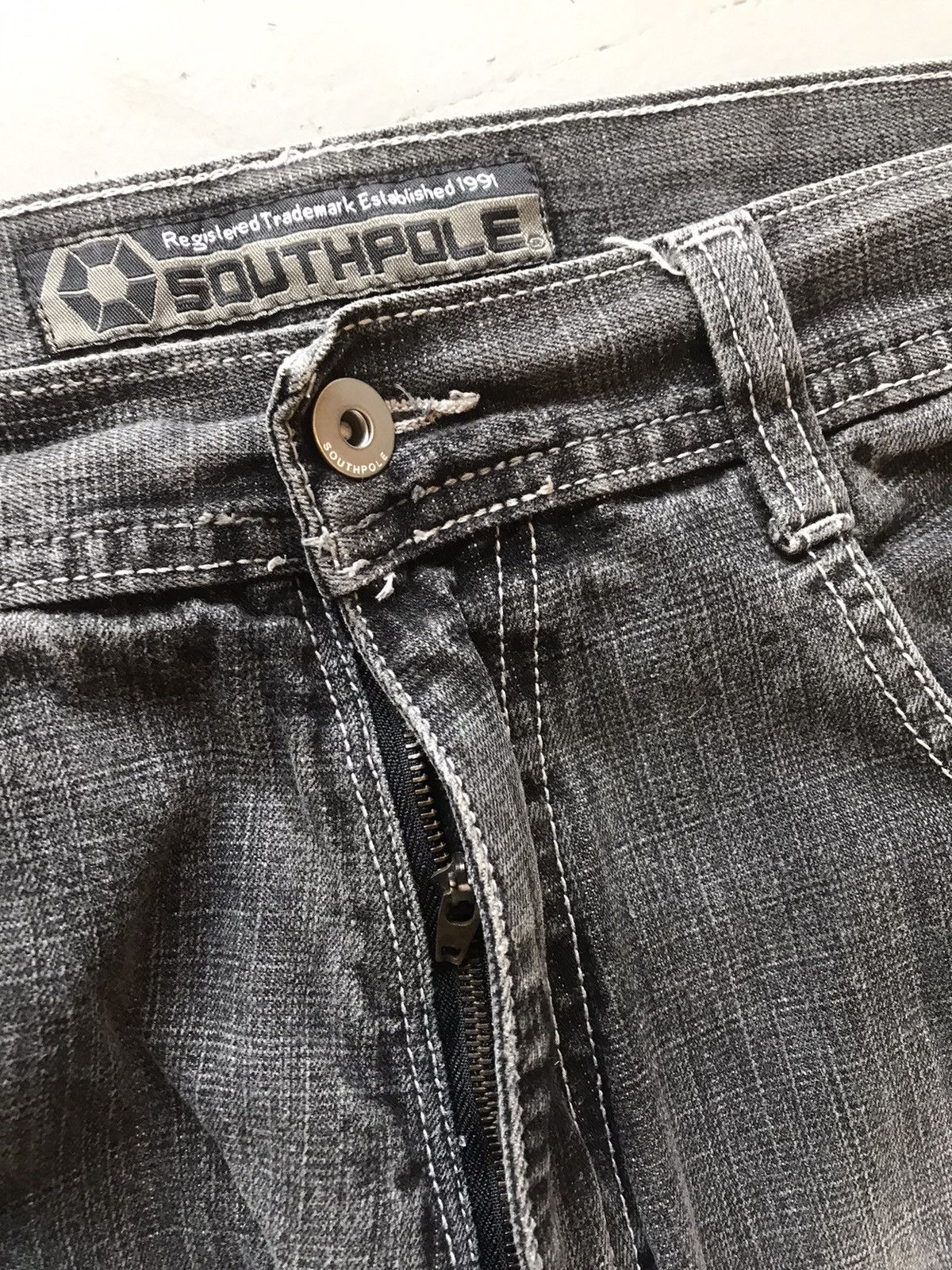 Southpole × Vintage Vintage Southpole brown tab denim Size US 34 / EU 50 - 8 Thumbnail