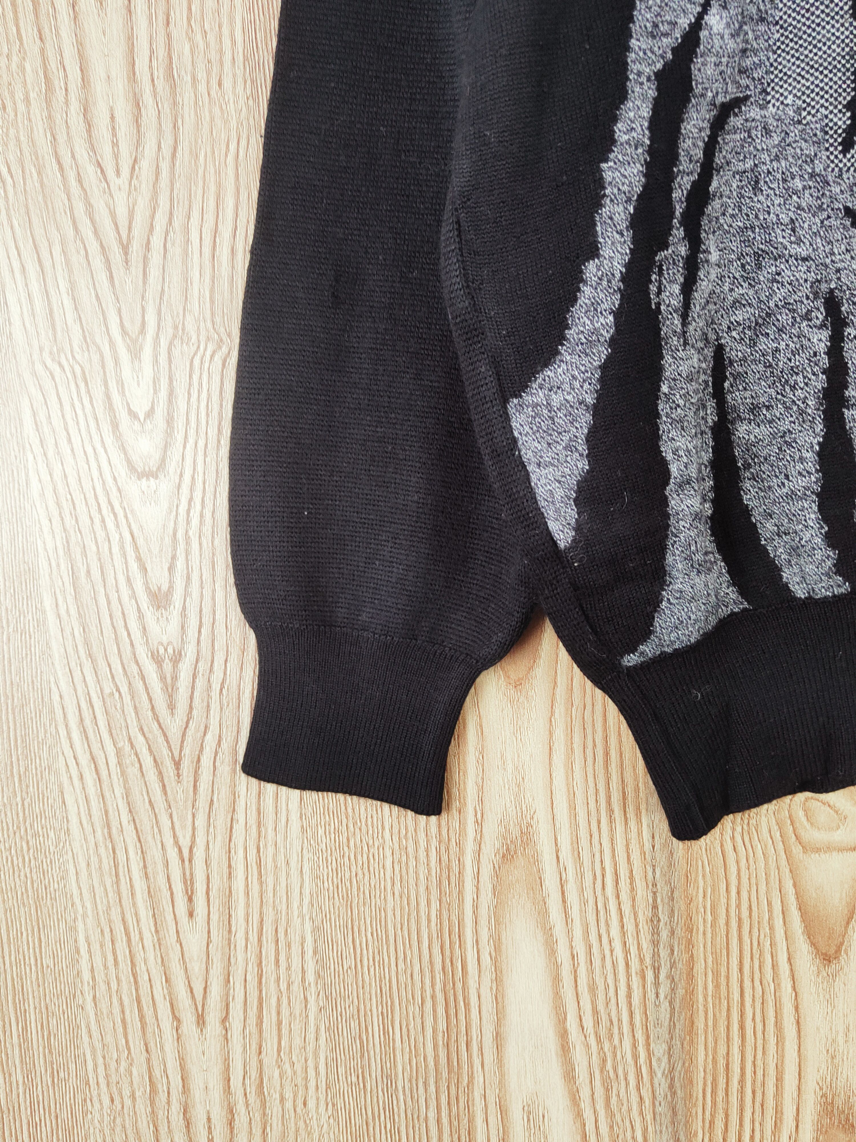 Vintage D Artemodena Black Tiger Knitwear Sweatshirts #W677 Size US M / EU 48-50 / 2 - 5 Thumbnail