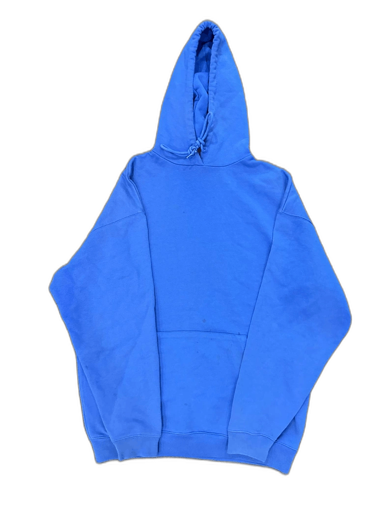 Balenciaga Balenciaga Blue Back Logo Hoodie Size US M / EU 48-50 / 2 - 1 Thumbnail