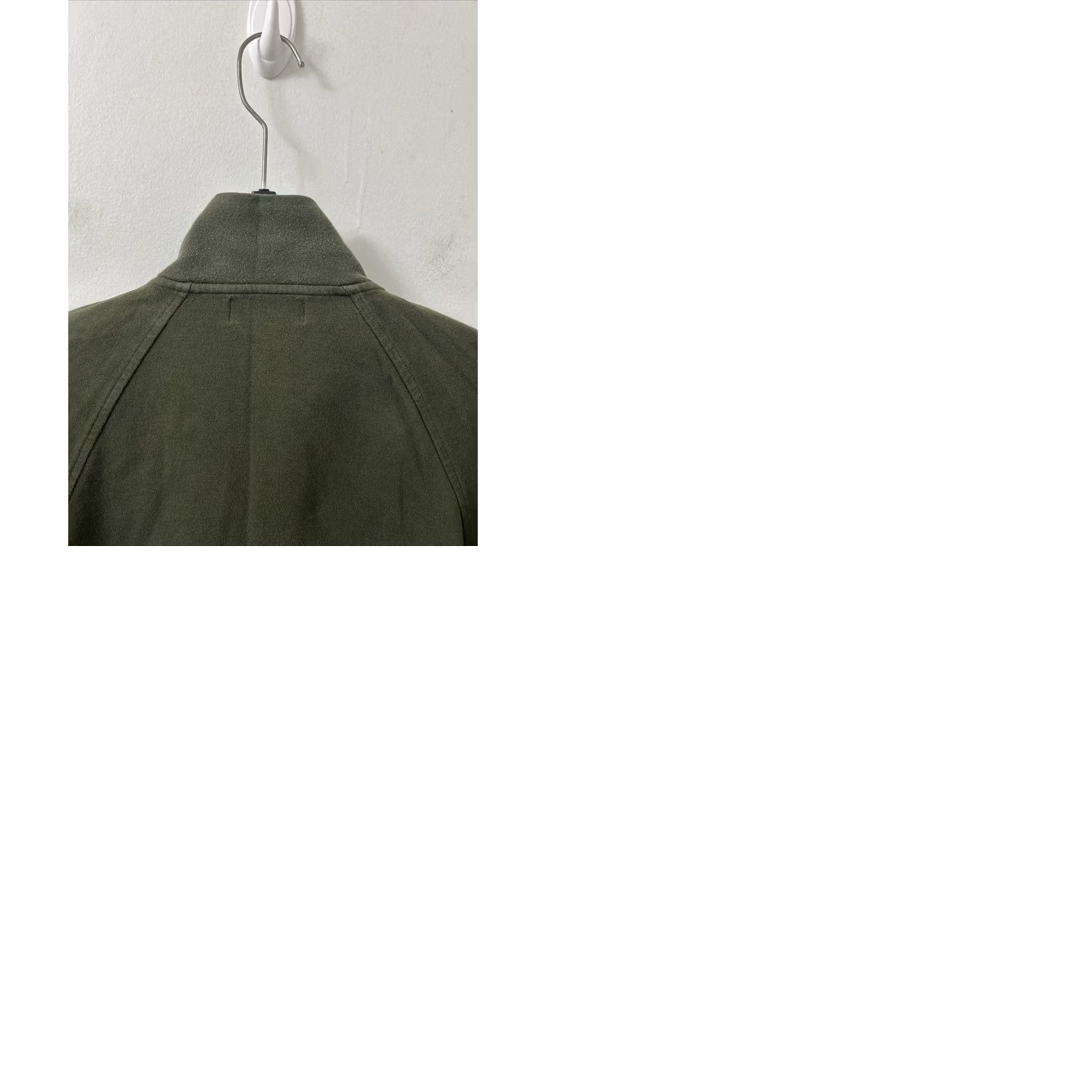 Banana Republic Banana Republic Track Jacket Mens M Army Green Full Zip Racing Stripes Shirt? Size US M / EU 48-50 / 2 - 9 Thumbnail