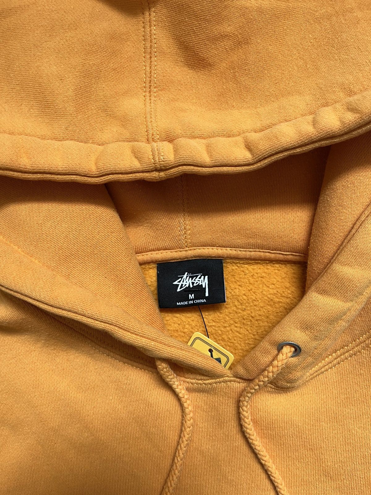 Stussy Stüssy Big Logo Orange Hoodie Size US M / EU 48-50 / 2 - 6 Thumbnail