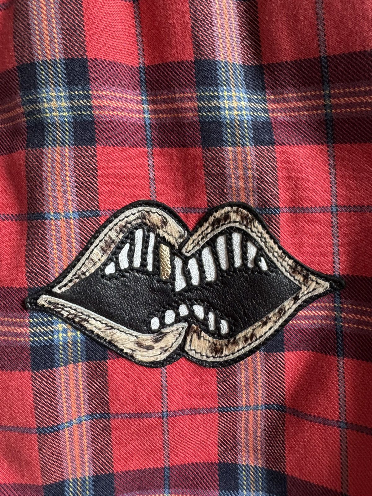 Chrome Hearts CHROME HEARTS mattyboy limited red plaid down jacket Size US XXL / EU 58 / 5 - 3 Thumbnail