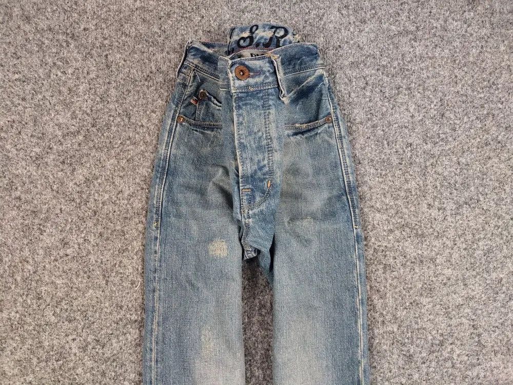 Polo Ralph Lauren Vintage 90s Polo Ralph Lauren Distressed Washed Denim Jeans Size US 31 - 2 Thumbnail