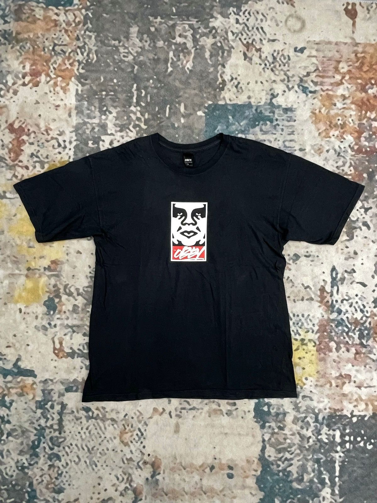 Obey RARE!!! Obey x Slick Graffiti Artist Tshirt Size US L / EU 52-54 / 3 - 1 Thumbnail