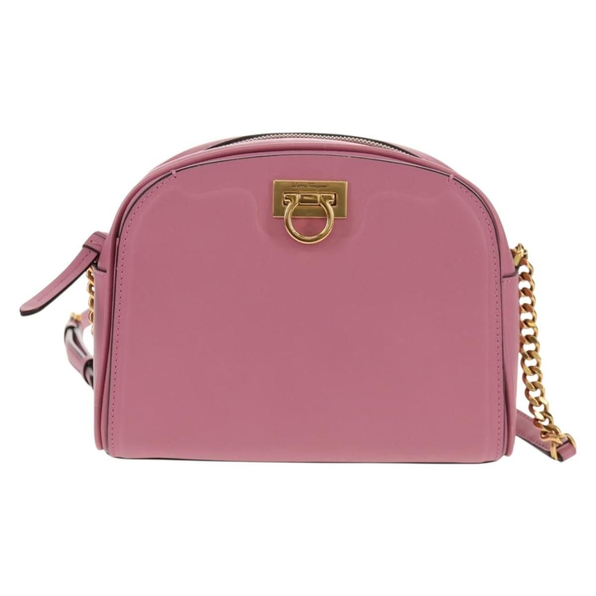 Salvatore Ferragamo Salvatore Ferragamo Gancini Leather Size ONE SIZE - 1 Thumbnail
