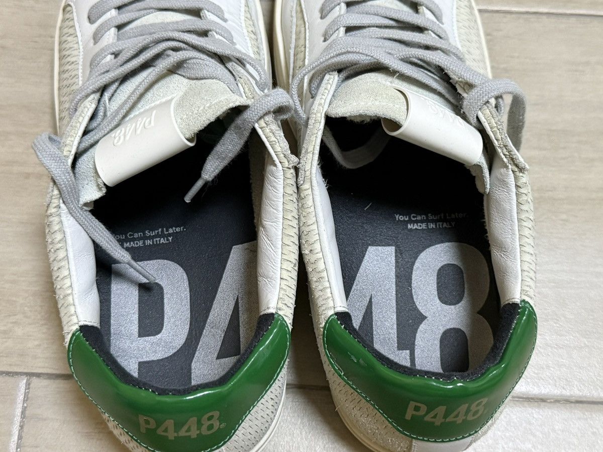 P448 P448 John Low White Green Size 41 / US 8-8.5 Made in Italy Size US 8.5 / EU 41-42 - 6 Thumbnail
