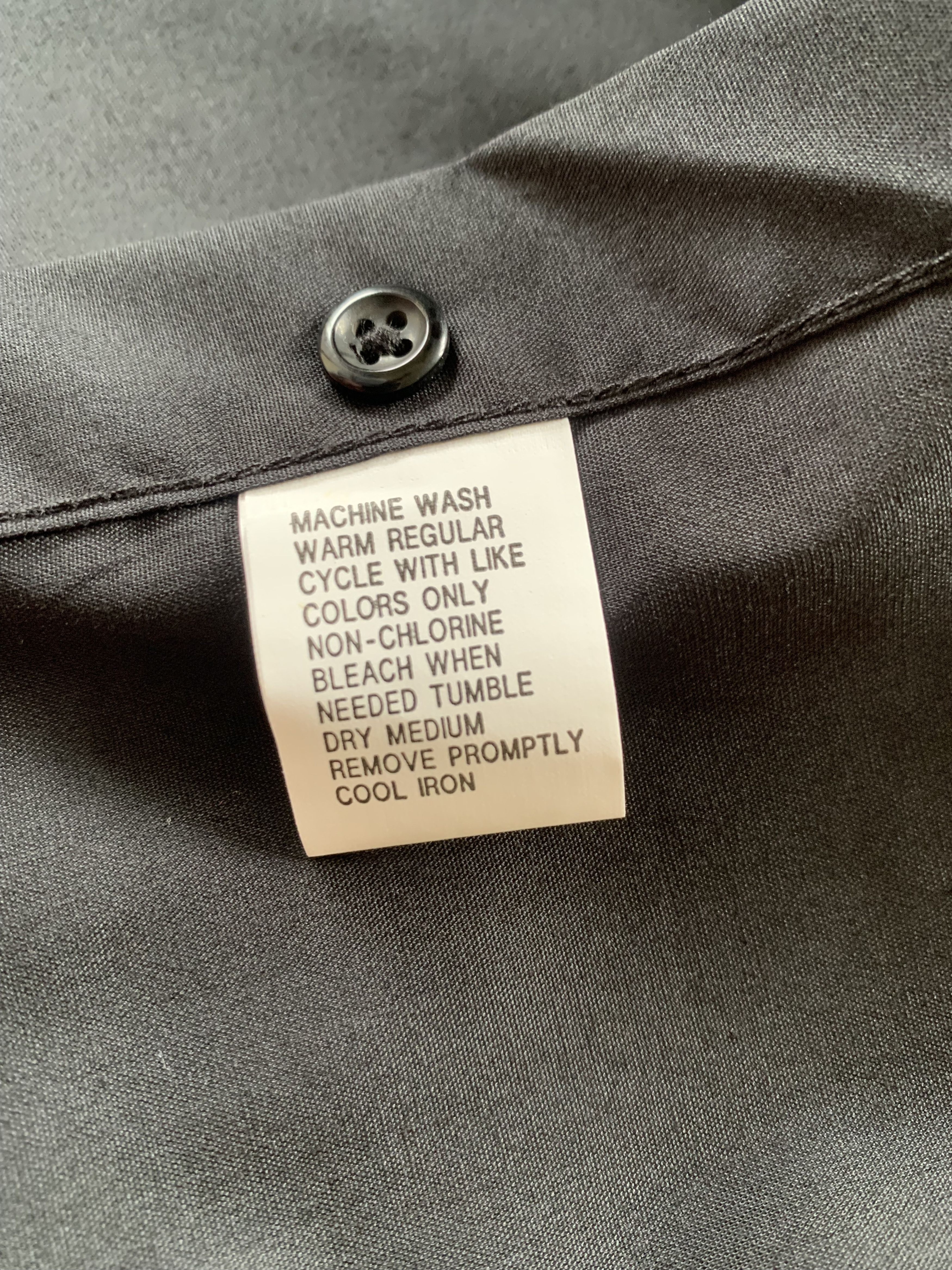 Designer × Oleg Cassini Oleg Cassini Short Sleeve Classic Cotton Black Shirt Size US XXL / EU 58 / 5 - 8 Thumbnail