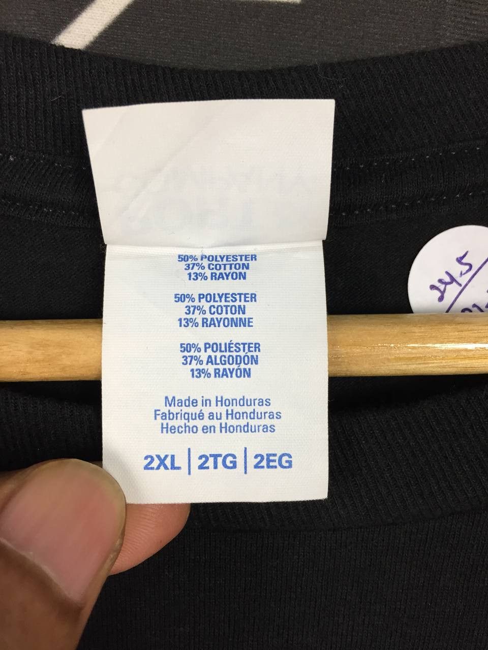 Vintage Vtg Maple Tavern Do Not Finger Your Cup Hole Funny Humor Tee Size US XXL / EU 58 / 5 - 7 Thumbnail